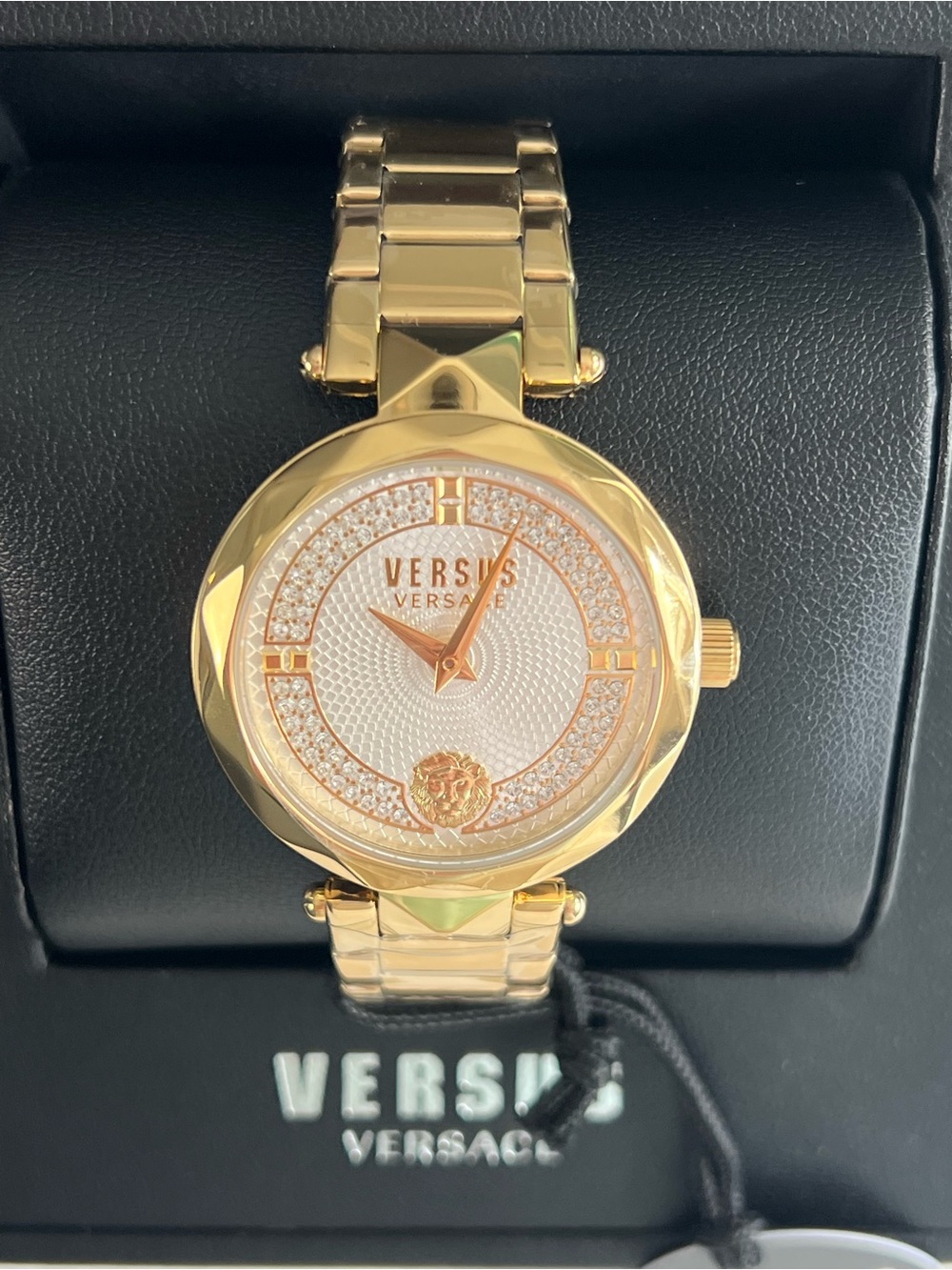 Versus Versace Gold Tone Women's Bracelet Watch